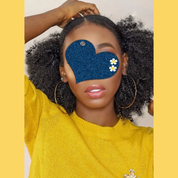 NWT Faux Kinky Coily Ponytail by Natural Girl Wigs Color 1B Length 12 inches - Picture 1 of 13